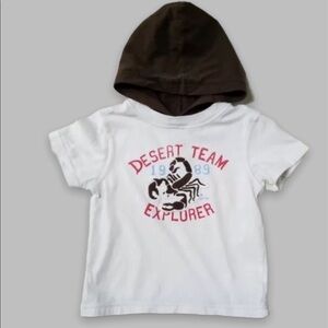 Baby GAP 12-18 mo. SAFARI Scorpion Hooded Tee